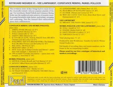 Various Artists - Keyboard Wizards Of The Gershwin Era - Volume VI (1922-34) {Pearl GEMMCD 9206 rel 1998}