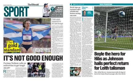 The Herald Sport (Scotland) – August 08, 2022