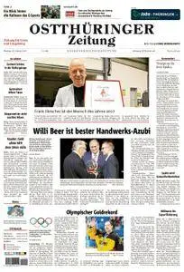 Ostthüringer Zeitung Greiz - 26. Februar 2018