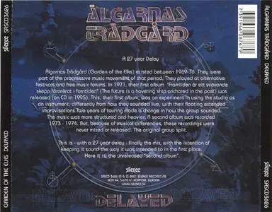 Älgarnas Trädgård – Delayed (2001) [Recorded 1973-1974]