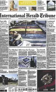 International Herald Tribune September 14 - 15 2013