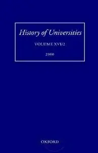 History of Universities: Volume XXII