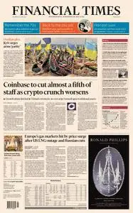 Financial Times Middle East - June 15, 2022