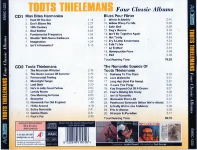 Toots Thielemans - Four Classic Albums (2CD) (2016) {Compilation, Remastered}