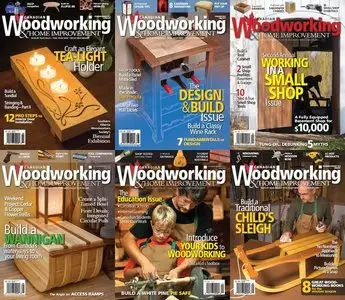 Canadian Woodworking & Home Improvement (#76-81) - 2012 Full Year Collection