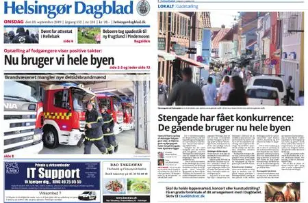 Helsingør Dagblad – 18. september 2019
