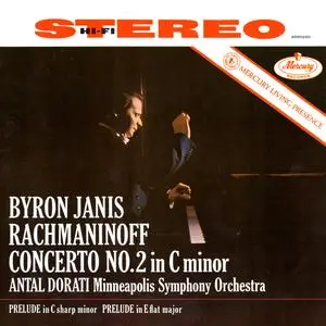 Byron Janis - Rachmaninoff: Piano Concerto No. 2; Two Preludes - The Mercury Masters, Vol. 1 (2023) [Official Digital Download]
