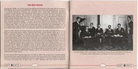 The Red Heads - The Complete Recordings (2004) {3CD Set Jazz Oracle BDW8043 rec 1925-1927}