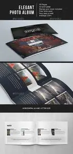 GraphicRiver Elegant Photo Album A4 + Letter
