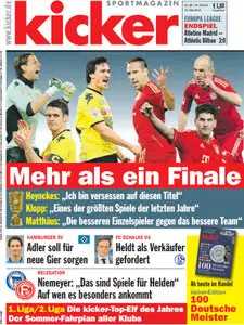 Kicker Magazin No 39 vom 10 Mai 2012