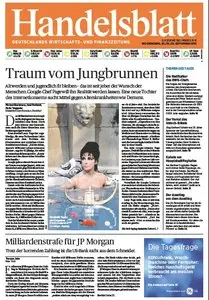 Handelsblatt vom 20 September 2013