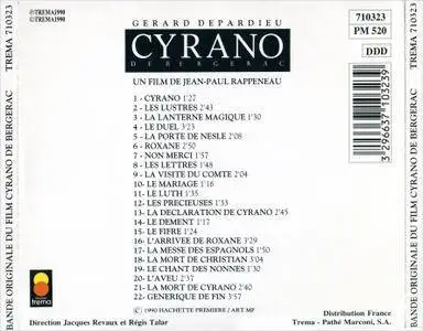 Jean-Claude Petit - Cyrano de Bergerac: Original Motion Picture Soundtrack (1990)