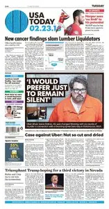 USA Today  February 23 2016