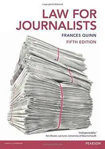 Law for Journalists, Fifth Edition