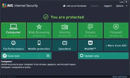 AVG Internet Security 2013 13.0 Build 3272a6212