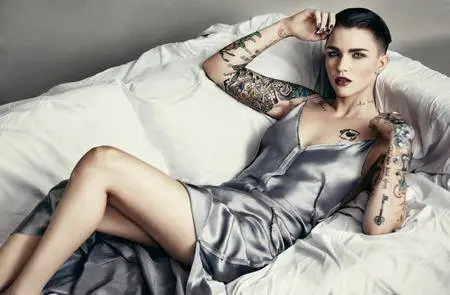 Ruby Rose by Justin Coit for Byrdie