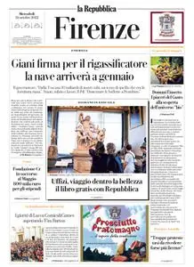la Repubblica Firenze - 26 Ottobre 2022
