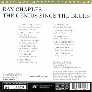 Ray Charles - The Genius Sings The Blues (1961) [MFSL UDSACD 2049, 2010]