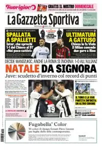 La Gazzetta dello Sport Roma – 23 dicembre 2018