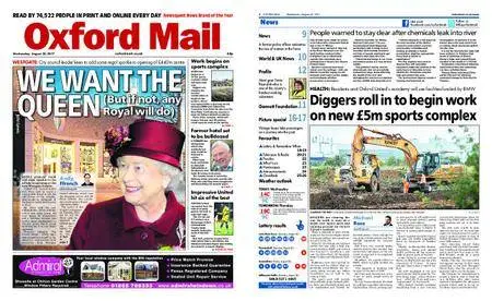 Oxford Mail – August 30, 2017