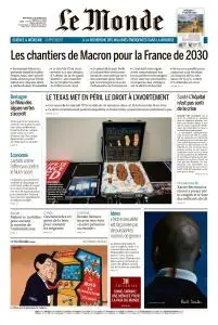 Le Monde du Mercredi 13 Octobre 2021