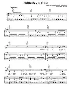 Broken Vessels (Amazing Grace) - Hillsong Worship, Jonas Myrin (Piano-Vocal-Guitar)