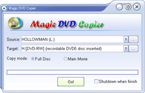 Magic DVD Copier v4.4.3