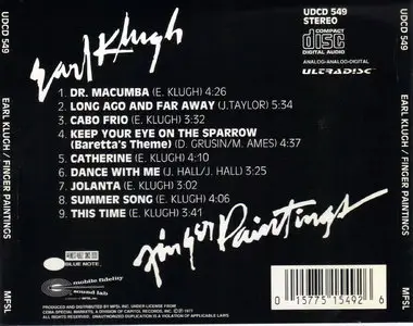 Earl Klugh - Finger Paintings (1977) [MFSL Remastered 1991]