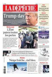 La Dépêche du Midi du Vendredi 20 Janvier 2017