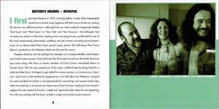 Flora Purim - Butterfly Dreams (1973) {2007 Milestone} [Keepnews Collection Complete Series] (Item #8of27)