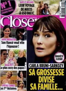Closer N°309 du 14 au 20 mai 2011