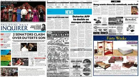 Philippine Daily Inquirer – September 01, 2017