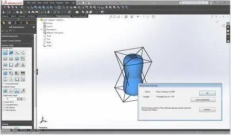 PowerSurfacing RE 2.4-4.2 for SolidWorks 2012-2018