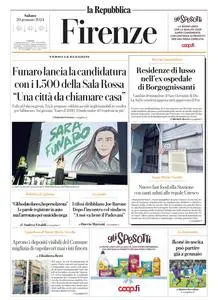 la Repubblica Firenze - 20 Gennaio 2024