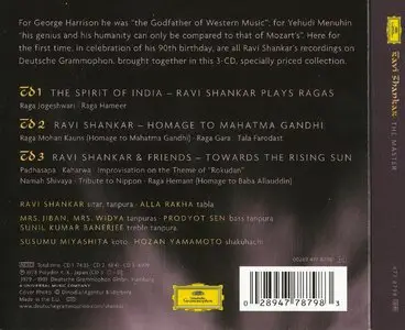 Ravi Shankar - The Master (2010) {3CD Set Deutsche Grammophon}