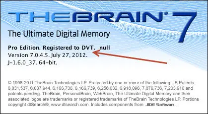 TheBrain Technologies TheBrain Pro Edition 7.0.4.5 (Windows/MacOSX/Linux)