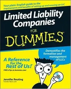 Jennifer Reuting, Limited Liability Companies For Dummies (Repost) 