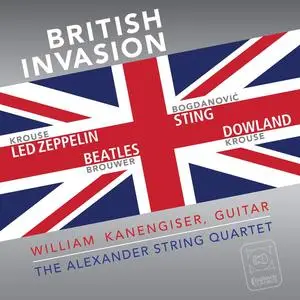 William Kanengiser & Alexander String Quartet - British Invasion (2023)