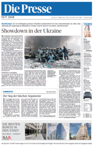Die Presse, 24.  Januar 2014