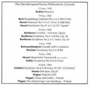 Otto Klemperer Live [8 CD] set with Wiener Philharmoniker (Radio Broadcasts) [Re-up] [mirror added]