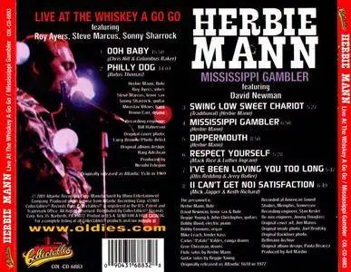 Herbie Mann – Live At The Whiskey A Go Go & Mississippi Gambler (2001) {Collectables}