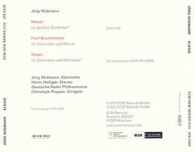Jorg Widmann - Elegie (2011) {ECM New Series 2110}