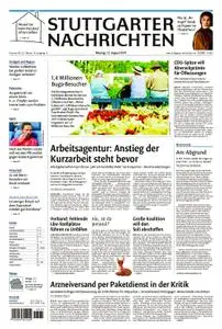 Stuttgarter Nachrichten Blick vom Fernsehturm - 12. August 2019