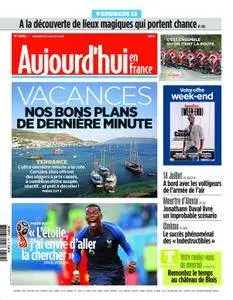 Aujourd'hui en France – 13 juillet 2018