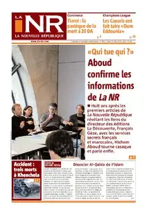 LA NOUVELLE REPUBLIQUE 28  29  30  31 AOUT 2010