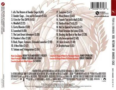 Brian Tyler & Robert Lydecker - xXx - Return Of Xander Cage: Music From The Motion Picture (2017)