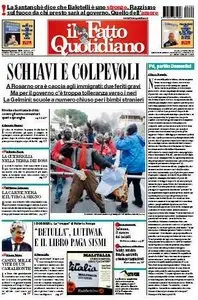 Il Fatto Quotidiano (09-01-10)