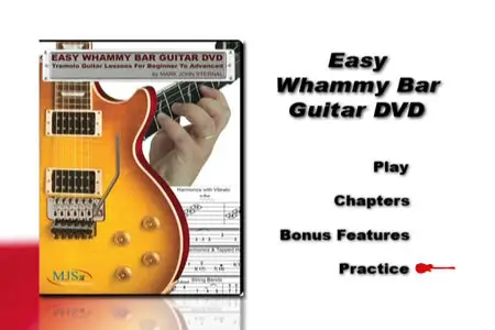 Easy Whammy Bar Guitar DVD - Tremolo Guitar Lessons For Beginner and Beyond