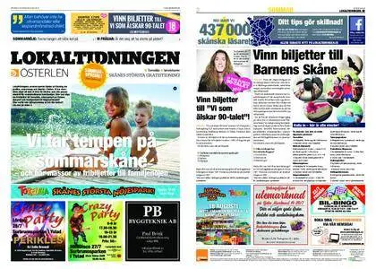 Lokaltidningen Österlen – 14 juli 2018