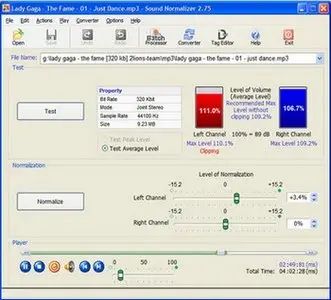 Sound Normalizer 2.99.4 Final